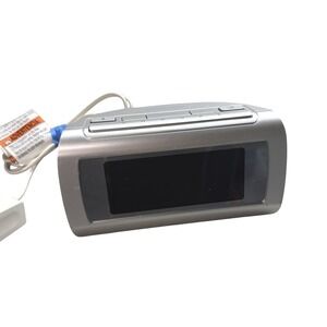 Brookstone 4511 TimeSmart Self Setting Digital Dual Alarm Clock